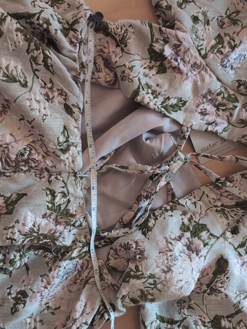 NWT Sister Jane Meadow Tapestry Mini Dress - Picture 6 of 6